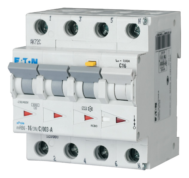 Eaton Moeller mRB6 - Aardlekautomaat C20A/30MA - 120677 - 4015081185078 - eaton Eaton Moeller mRB6 - Aardlekautomaat C20A/30MA - 120677 - 4015081185078 - eaton