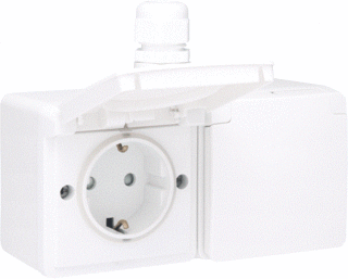 Niko New Hydro - Wandcontactdoos 701-37846 Wit Mat - 5413736348127 - Niko Niko New Hydro - Wandcontactdoos 701-37846 Wit Mat - 5413736348127 - Niko