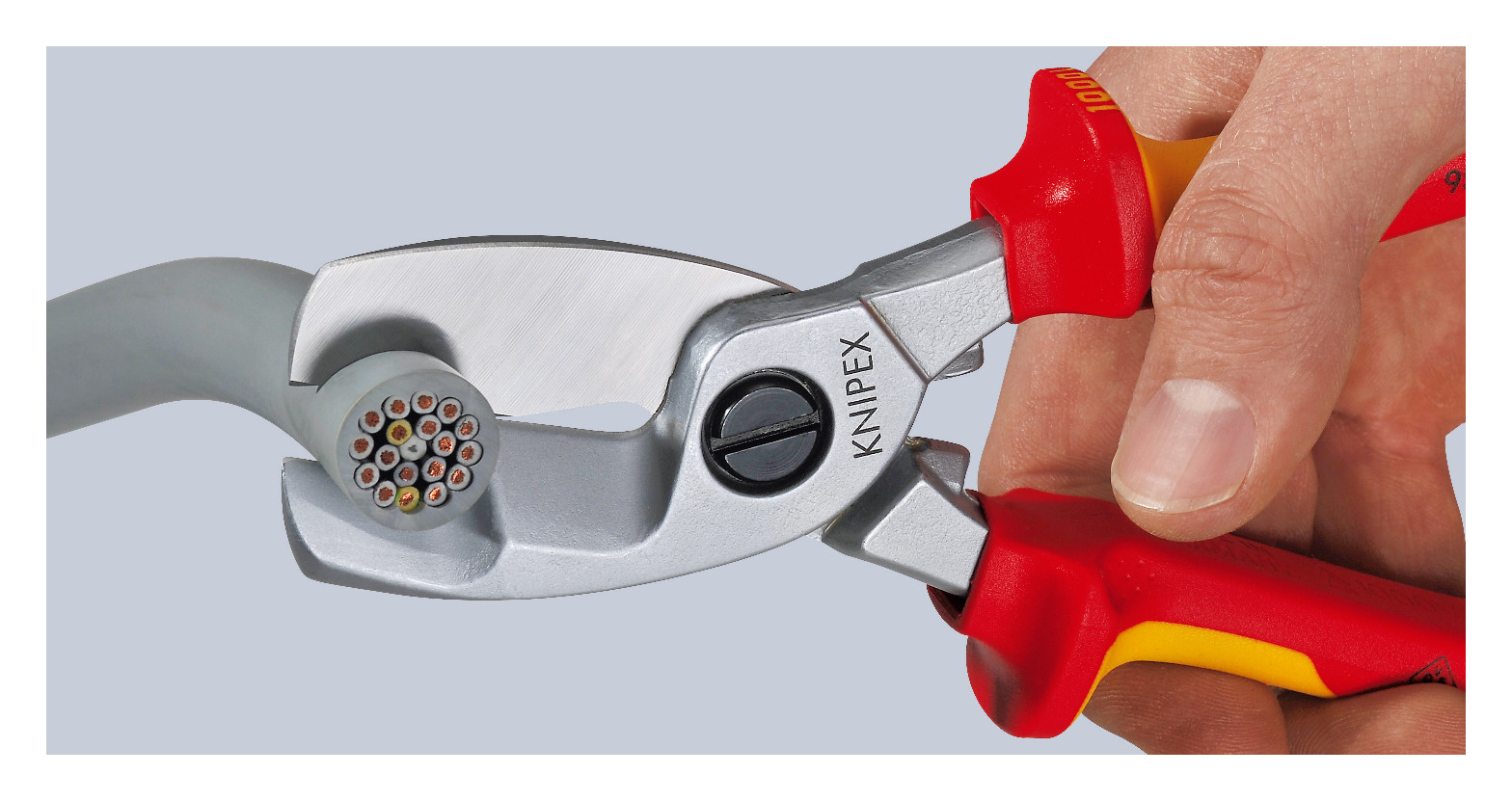 Knipex 95 - Kabelschaar 95 16 200 SB - 4003773026761 - Knipex Knipex 95 - Kabelschaar 95 16 200 SB - 4003773026761 - Knipex