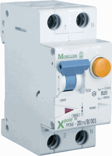 Eaton Moeller XPOLE PKN6 - Aardlekautomaat C20A/30mA - 236677 - 4015082366773 - eaton Eaton Moeller XPOLE PKN6 - Aardlekautomaat C20A/30mA - 236677 - 4015082366773 - eaton