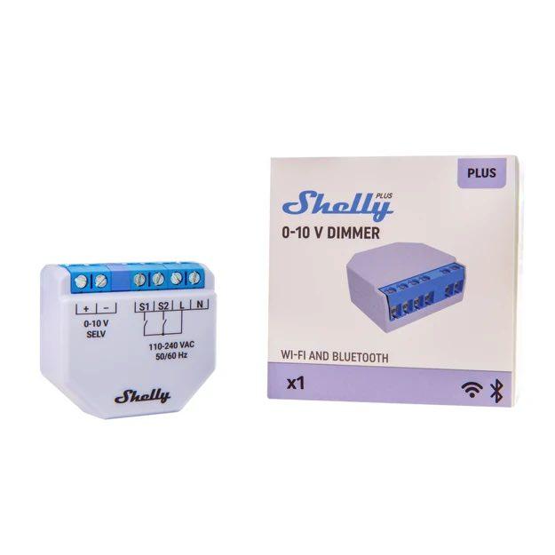 Shelly Plus 0-10V dimmer, intelligente 0-10V DC dimmerregeling (Shelly_Plus_Dimmer_0) - Wifi - bluetooth - 3800235265703 - Shelly Shelly Plus 0-10V dimmer, intelligente 0-10V DC dimmerregeling (Shelly_Plus_Dimmer_0) - Wifi - bluetooth - 3800235265703 - Shelly