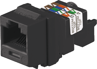 Panduit KJ UTP 5E ZWART - KJA588BLY -  Panduit KJ UTP 5E ZWART - KJA588BLY -