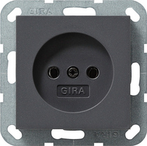 Gira wandcontactdoos - Antraciet 448028 - 4010337096078 - GIRA Gira wandcontactdoos - Antraciet 448028 - 4010337096078 - GIRA
