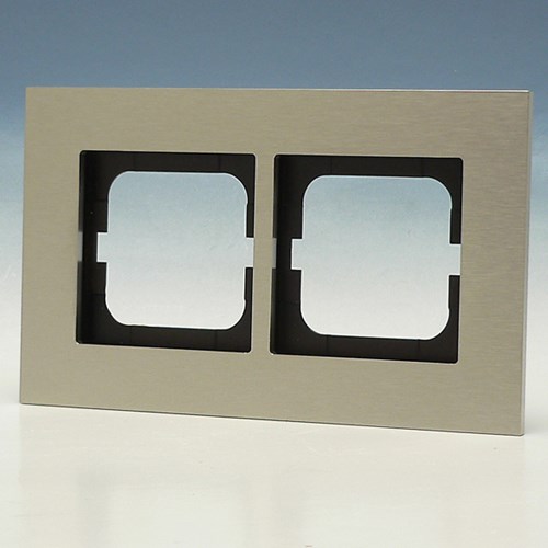 ABB Busch-Jaeger Carat edelstaal - afdekraam 1722-860 - 4011395056813 - Busch-Jaeger ABB Busch-Jaeger Carat edelstaal - afdekraam 1722-860 - 4011395056813 - Busch-Jaeger