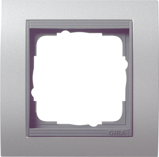 Gira Event aluminium/antraciet - afdekraam 021106 - 021106 - GIRA Gira Event aluminium/antraciet - afdekraam 021106 - 021106 - GIRA