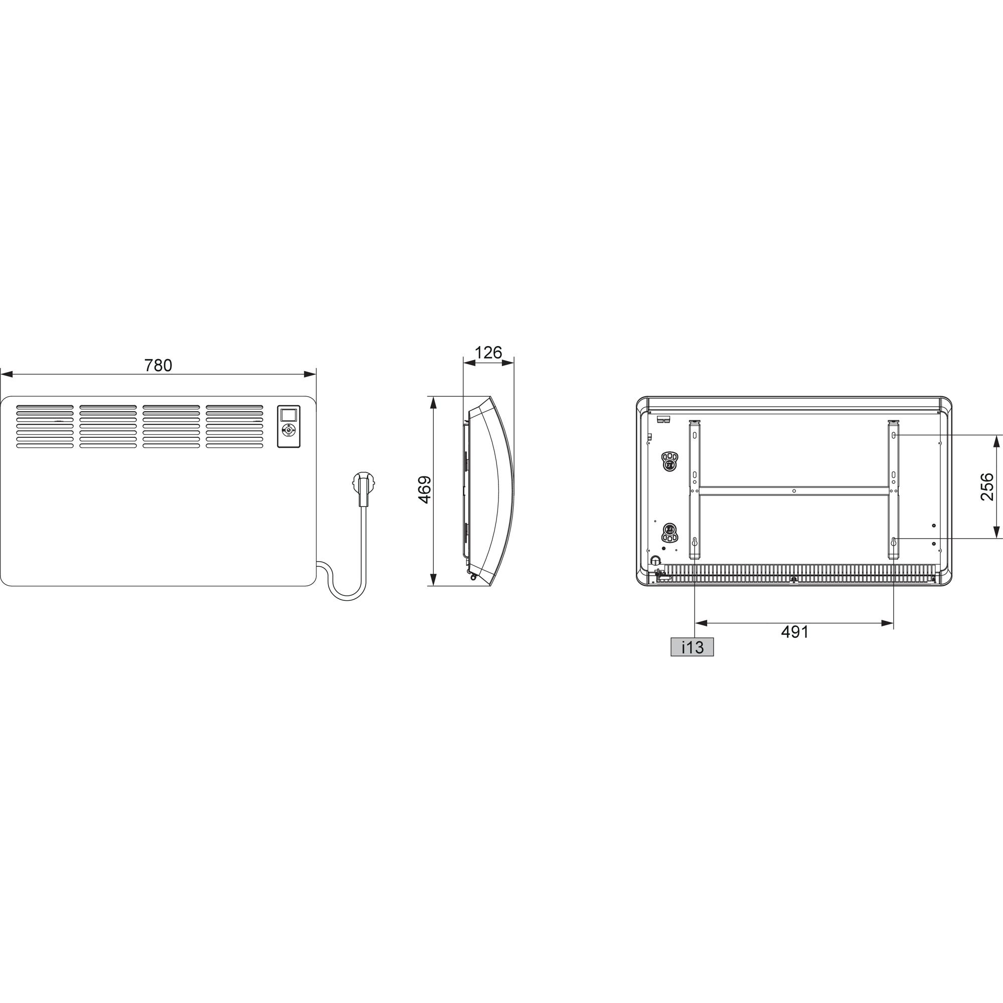 Stiebel Eltron CON 20 Premium Wandkonvector, 2.0kW/230V, wit - 237833 - 4017212378335|omdoosh510xb840xd155mm - Stiebel Eltron Stiebel Eltron CON 20 Premium Wandkonvector, 2.0kW/230V, wit - 237833 - 4017212378335|omdoosh510xb840xd155mm - Stiebel Eltron