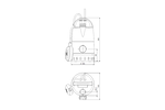 Grundfos Dompelpomp Unilift CC-7 A1 AISI316,230V - 0,38kW 10m Kabel - opvoerhoogte 7 mtr - max Volume 10m3/H - 98624464 - 5711498431324 - grundfos
