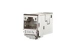 Metz Connect 130910-I RJ45-inbouwmodule E-Dat CAT 6A - tot 10 GBit Ethernet - 2 tin Brons - 4250184105473 - Metz