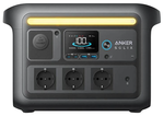 ANKER SOLIX C800X draagbaar Powerstation, 768Wh, zwart (A1755311) optie laden met zonnepaneel - off grid - camping - snelladen 58 minuten - 6 op voorraad - TIP! - A1755311 - Anker