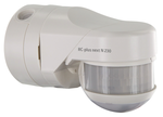 B.E.G. bewegingsmelder RC-plus next N 230 witRAL9010 230° - 3000Watt - vrije dierzone - 93331 - 4007529933310 - BEG