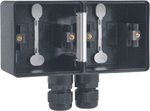 Niko New Hydro - Onderbak 761-84852 MAT Zwart - RAL 9005 - 5413736348929 - Niko