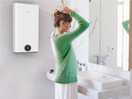 Bosch Nefit Tronic NIEUW 2025! "platte boiler" natte weerstand - (BxHxD) 569X787x317mm - TR4501T 70(57LTR) DERB 1500W/230V - klein transportdeukje - Bevat een deukje. - Bosch