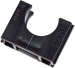 Pipelife Polfix+ zwart 19mm - Klemblok VSV UVSR9005 - 1196901424 - 1stuks - 8718892002737 - 