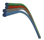 Wavin set doorvoerbochten LANG (4 m) 4 kleuren - exclusief meterkastplaat - 4210905003 - 8712148581878 - Wavin