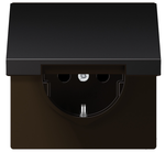 Jung LS Range - Wandcontactdoos AL1520NKLD Dark - 4011377148673 - Jung