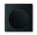 ABB Busch-Jaeger Future Linear - Centraalplaat luidspreker 8253-885 Zwart mat - 4011395130131 - Busch-Jaeger