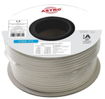 ASTRO Coaxkabel - 75ohm - 3-voudig afgeschermd klasse A - Eca haspel 100mtr - 70603916 - Astro