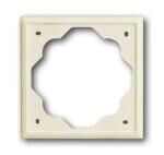 ABB Busch-Jaeger Impuls creme afdekraam 1721-72 - 1754-0-4312 - 4011395082270 - Busch-Jaeger