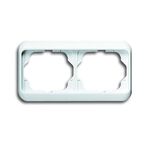 ABB Busch-Jaeger Alpha nea studiowit afdekraam 1722-24g - 1754-0-2700 - 4011395691007 - Busch-Jaeger