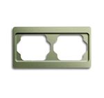 ABB Busch-Jaeger Alpha exclusive palladium afdekraam 1722ka-260 - 1754-0-4116 - 4011395011874 - Busch-Jaeger
