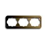 ABB Busch-Jaeger Alpha nea brons afdekraam 1723-21 - 1754-0-1728 - 4011395169407 - Busch-Jaeger