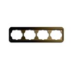 ABB Busch-Jaeger Alpha nea brons afdekraam 1724-21 - 1754-0-1736 - 4011395169506 - Busch-Jaeger