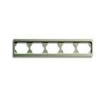 ABB Busch-Jaeger Alpha exclusive palladium afdekraam 1725ka-260 - 1754-0-4122 - 4011395011973 - Busch-Jaeger