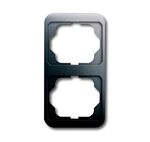 ABB Busch-Jaeger Alpha nea platin afdekraam 1732-20 - 1754-0-1660 - verticaal - 4011395168806 - Busch-Jaeger