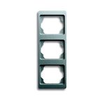 ABB Busch-Jaeger Alpha exclusive titanium afdekraam 1733ka 266 - 1754-0-4128 - 4011395012086 - Busch-Jaeger