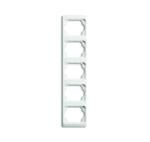 ABB Busch-Jaeger Alpha exclusive studiowit afdekraam 1735ka-24g - 1754-0-4158 - 4011395012468 - Busch-Jaeger
