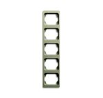 ABB Busch-Jaeger Alpha exclusive palladium afdekraam 1735ka 260 - 1754-0-4123 - 4011395011997 - Busch-Jaeger