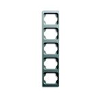 ABB Busch-Jaeger Alpha exclusive titanium afdekraam 1735ka-266 - 1754-0-4132 - 4011395012284 - Busch-Jaeger