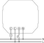 Theben Universele inbouwdimmer 230V led-lampen - 5410130 - 4003468540022 - THEBEN
