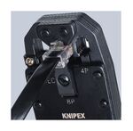 Knipex 97 - Krimptang 97 51 12 SB - RJ 45 - perskabelschoentang - 4003773044406 - Knipex