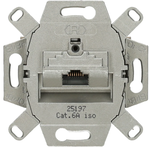 Rutenbeck universele data wandcontactdoos UAE inbouw basiselement UTP 1-voudig Cat6A - 136104030|4043921657164 - 