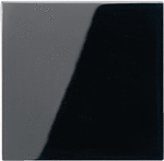 Jung A Range - Bedieningswip A590SW Zwart GLANS - 4011377027947 - Jung