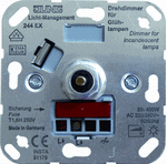 Jung basiselement - dimmer 400w 244ex met wisselcontact - 244ex - 4011377275256 - Jung