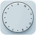 ABB Busch-Jaeger draaiknop timer 1770-214-102 - 1753-0-6158 - 4011395613900 - Busch-Jaeger