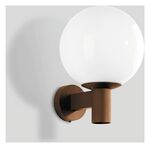 BEGA Wandlamp buitenlamp E27 Brons - IP44 - 3000K - inclusief Bega lamp - 55454BK3 - 4044017782531 - 