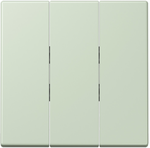 JUNG schakelwip 3-voudig tbv 3-voudige schakelaar 5306EU Les Couleurs vert anglais pale 218 - LC 993 BF 218 - 4011377262324 - Jung