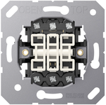 JUNG 5306EU WIPSCHAKELAAR 3XWISSEL inbouw - 4011377147690 - Jung