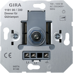 Gira DIMMER 100-1000Watt D BASIS - 118100 - 4010337003939|6520U - GIRA