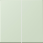 JUNG schakelwip 2-voudig Les Couleurs vert anglais pale 218 - LC 995 218 - 4011377265127 - Jung