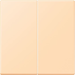 JUNG schakelwip 2-voudig Les Couleurs ocre 223 - LC 995 223 - 4011377265172 - Jung