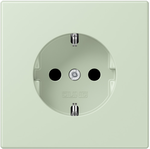 JUNG wandcontactdoos randaarde Les Couleurs vert anglais pale 218 - LC 1520 N 218 - 4011377227842 - Jung