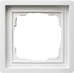 Gira F100 wit - afdekraam 0211112 - 4010337043973 - GIRA