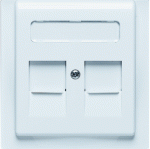 ABB Busch-Jaeger centraalplaat 1800-74 - 1753-0-8667 - 4011395864104 - Busch-Jaeger