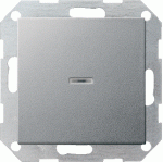 Gira Systeem 55 Drukvlakschakelaar - 013626 - 4010337136262 - GIRA