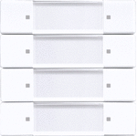 ABB Busch-Jaeger Bedieningselement ZigBee Light Link 4-kanaals (voor sokkel) - 6737-84 - 4011395189344 - Busch-Jaeger
