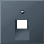Jung A Range - Centraalplaat IAE/UAE A569-1BFPLUAANM Antraciet mat - 4011377129276 - Jung